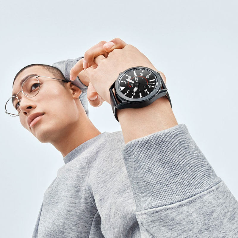 c415db4307bb40968f475d133368d1b82e3e1d38_1596719272 ساعت هوشمند سامسونگ مدل Galaxy Watch3 SM-R840 45mm بند چرمی